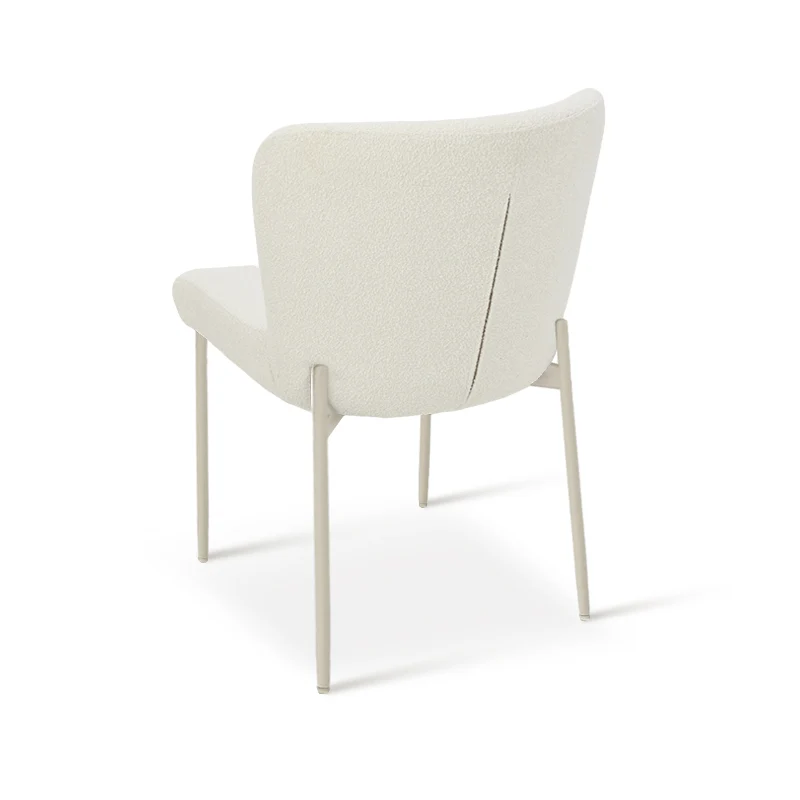 Chaise de Salle à Manger Joslyn [Lot de 2] [Tissu Bouclette]