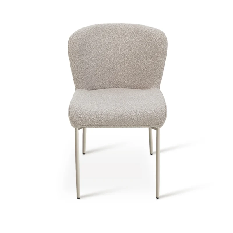 Chaise de Salle à Manger Joslyn [Lot de 2] [Tissu Bouclette]