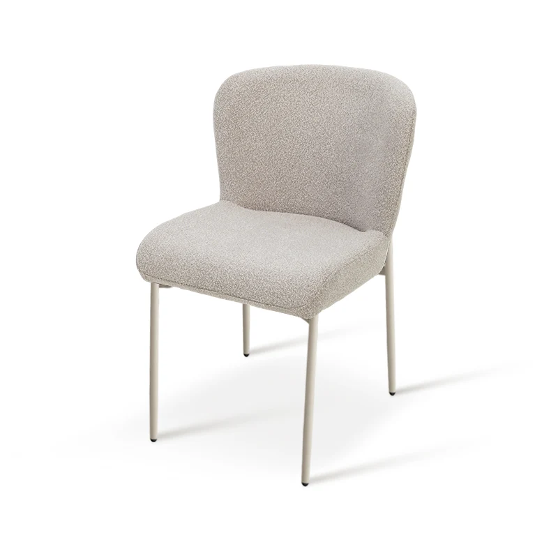 Chaise de Salle à Manger Joslyn [Lot de 2] [Tissu Bouclette]