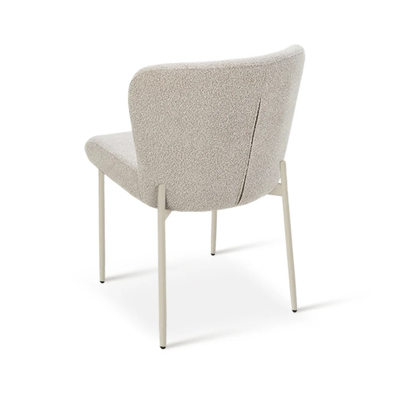 Chaise de Salle à Manger Joslyn [Lot de 2] [Tissu Bouclette]