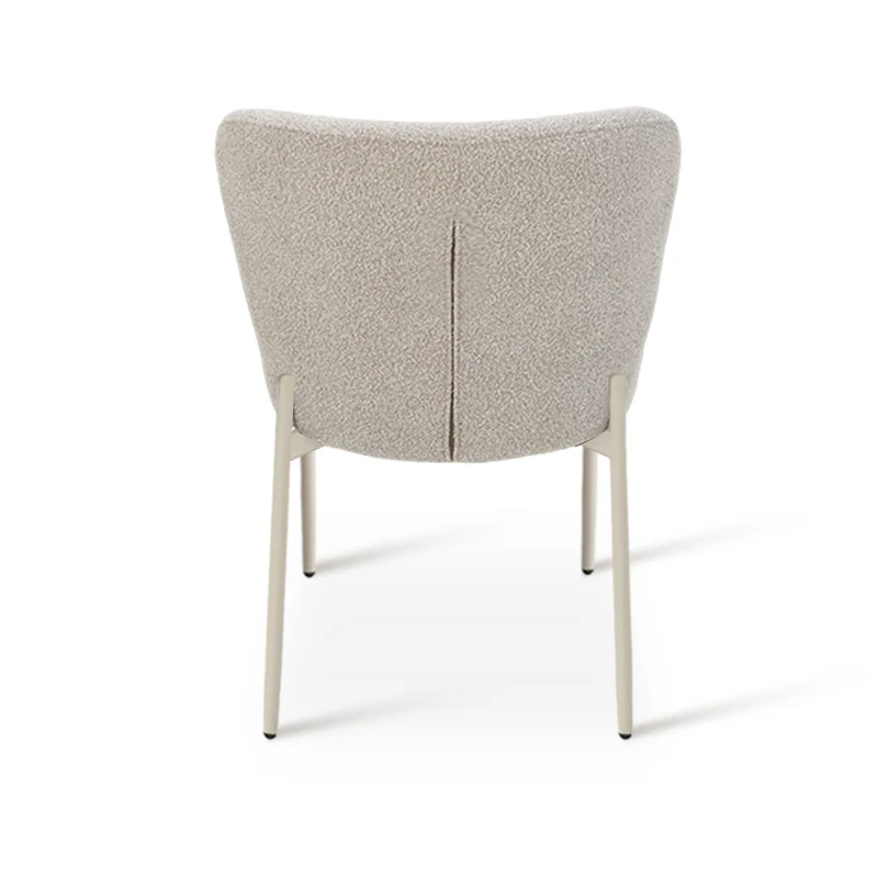 Chaise de Salle à Manger Joslyn [Lot de 2] [Tissu Bouclette]