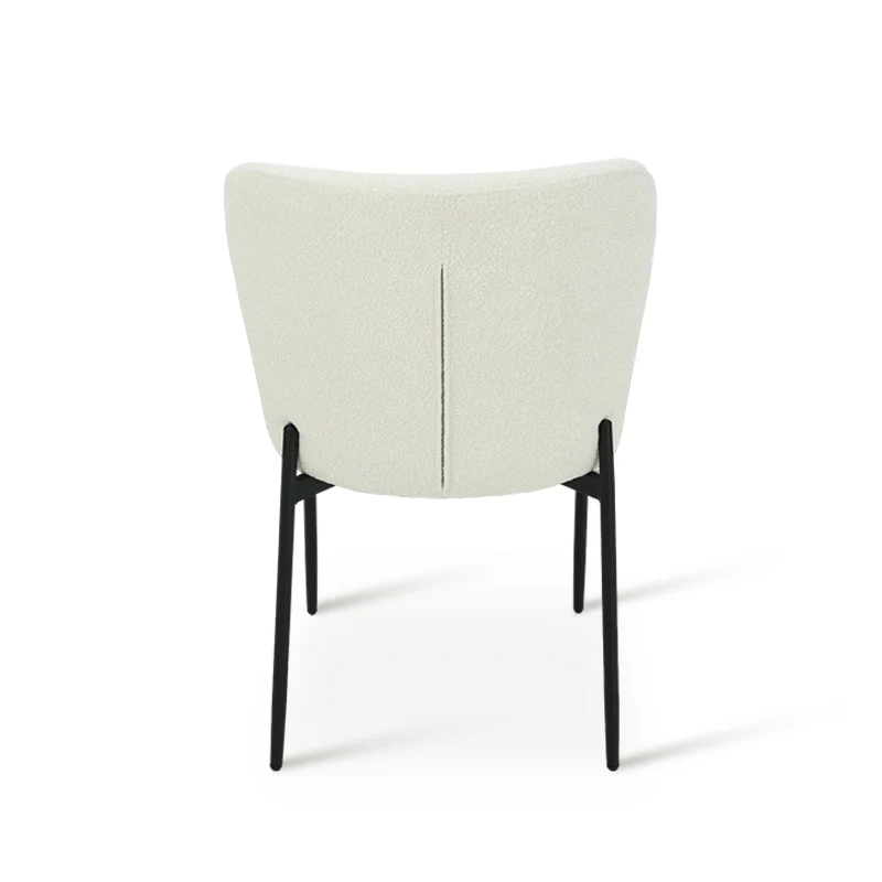 Chaise de Salle à Manger Joslyn [Lot de 2] [Tissu Bouclette]
