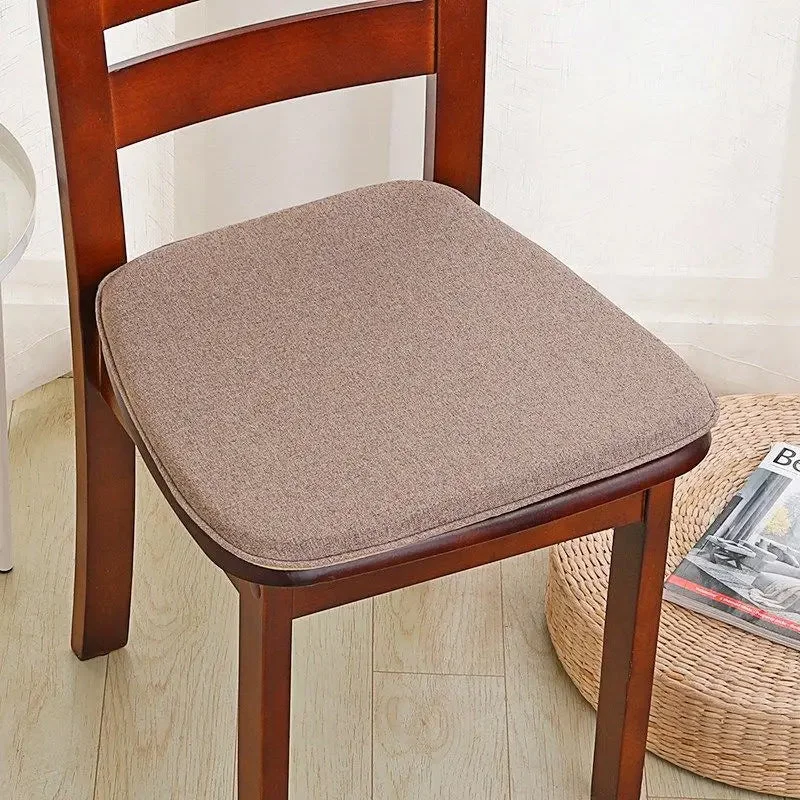 Galette de Chaise Marron chiné