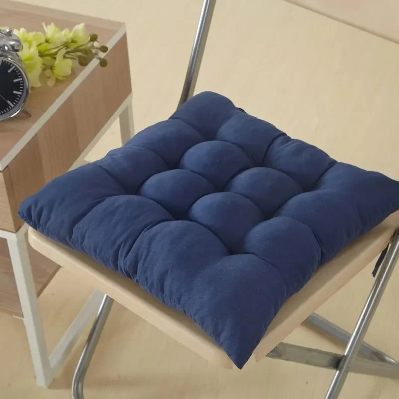 Galette de Chaise 55x55 Bleue marine