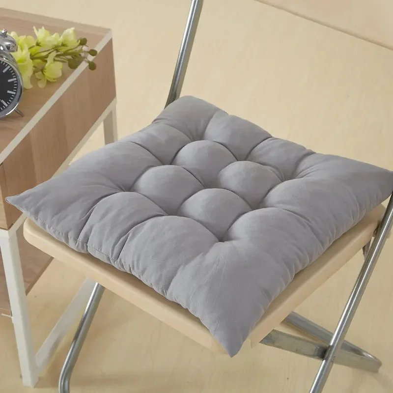 Galette de Chaise 55x55 Grise
