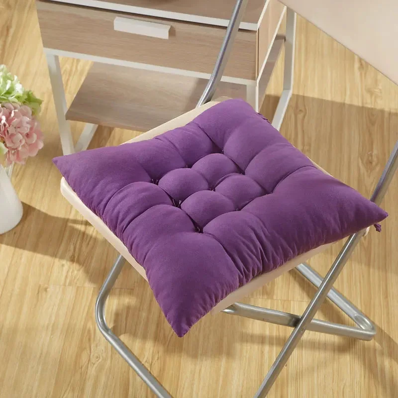 Galette de Chaise 55x55 Violette