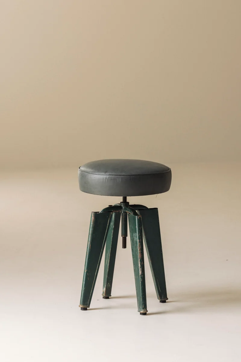 Highly Collectible Clémenceau Stool by Domin & Genevrière, Maison Dominique 1957