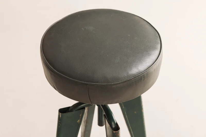 Highly Collectible Clémenceau Stool by Domin & Genevrière, Maison Dominique 1957