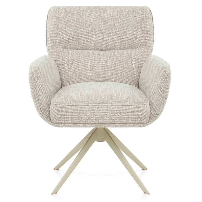Chaise Tissu - Marbella Crème