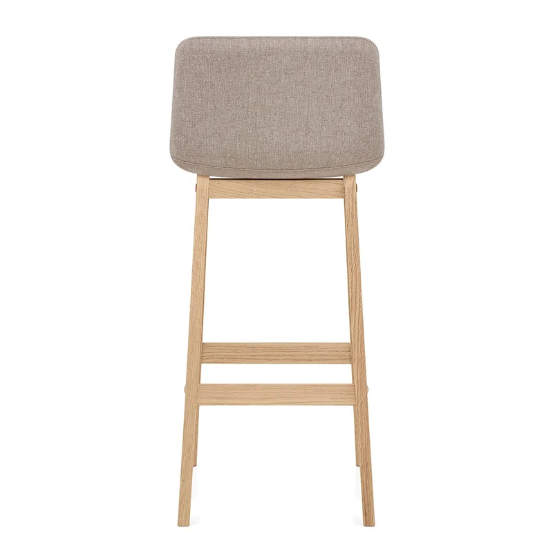 Tabouret de Bar Tissu - Haven Taupe