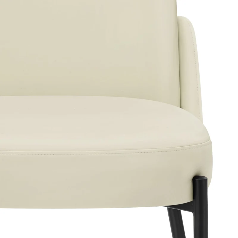 Chaise Faux Cuir - Juno Crème