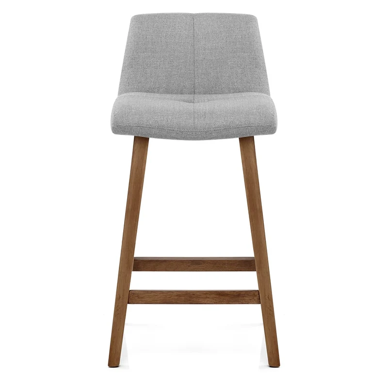 Tabouret de Bar Tissu - Impulse Gris