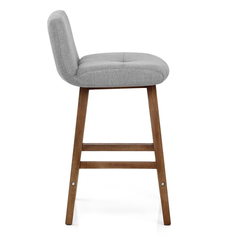 Tabouret de Bar Tissu - Impulse Gris
