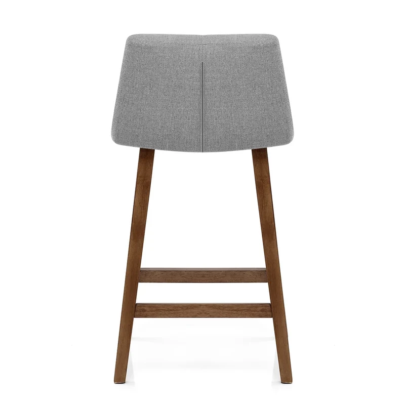 Tabouret de Bar Tissu - Impulse Gris