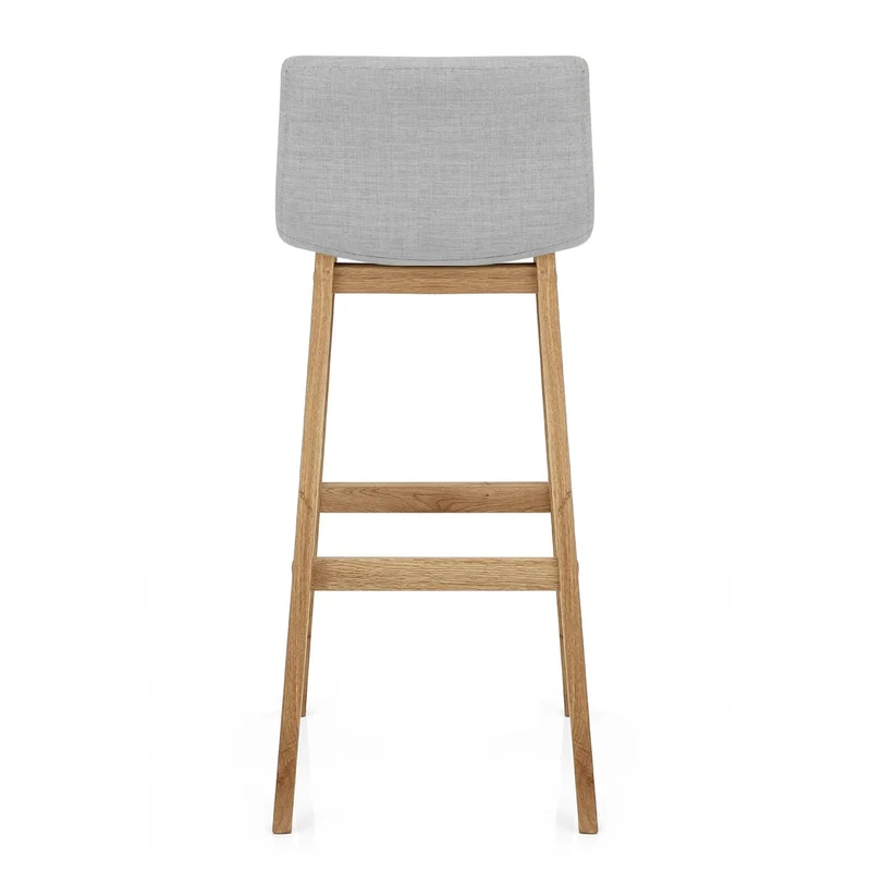 Tabouret de Bar Tissu - Haut Drift Gris Clair