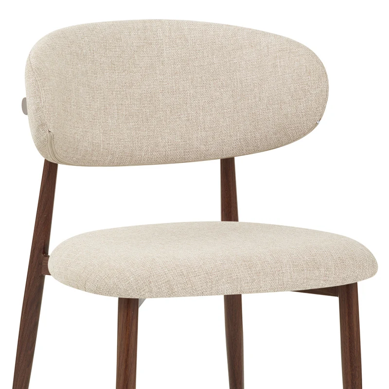 Chaise Tissu - Harrow Crème