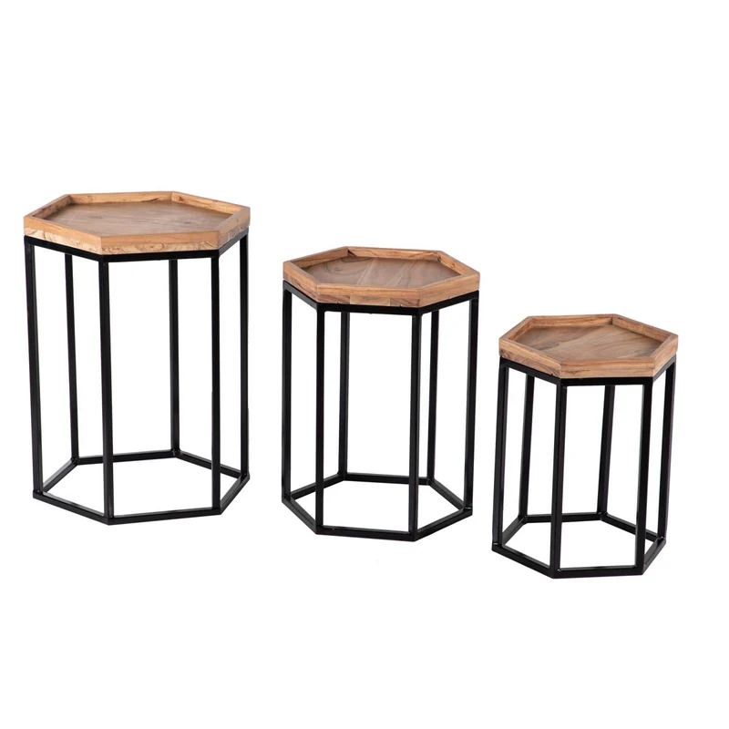 Set de 3 tables gigognes | Acacia Tyla