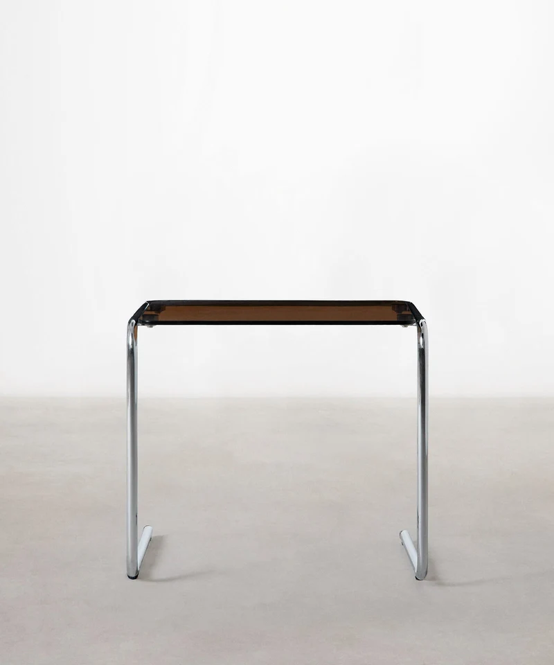 Mesa Auxiliar de Metal y Cristal Templado Bonet