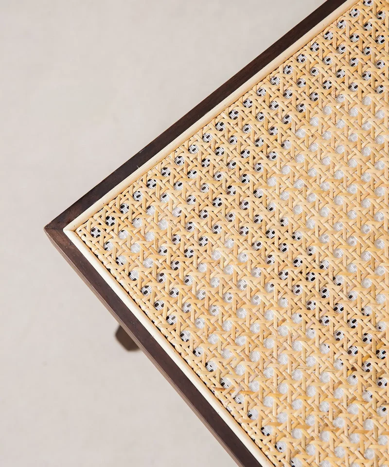 Silla de Comedor en Madera y Ratán Chiara