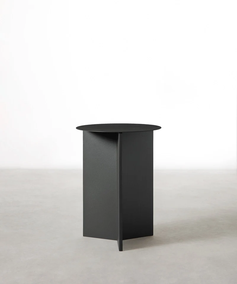 Mesita auxiliar de metal Aiden (47x35 cm)