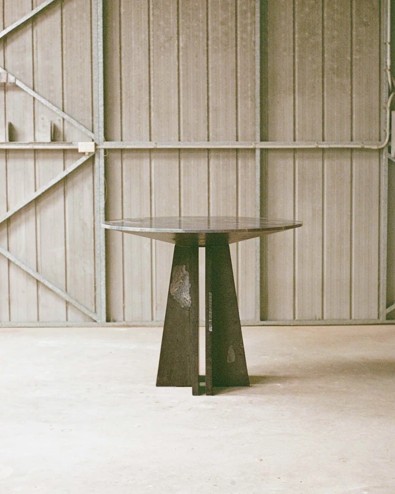 Cross Pillar Table