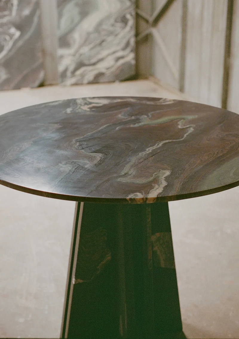 Cross Pillar Table