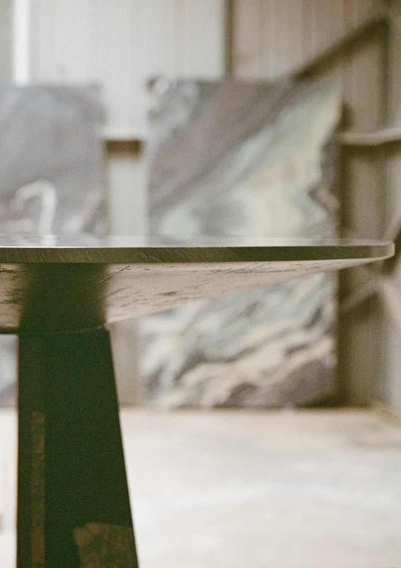 Cross Pillar Table