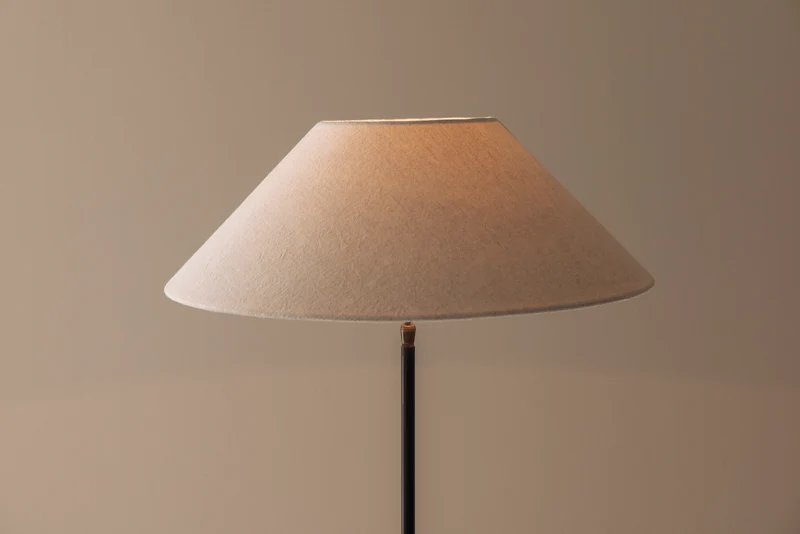 Vintage French Sculptural Adjustable Tripod Brass Floor Lamp, 1950s