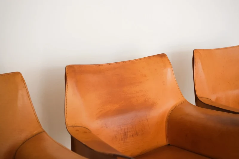 Cab 413 by Mario Bellini for Cassina — Set of 7