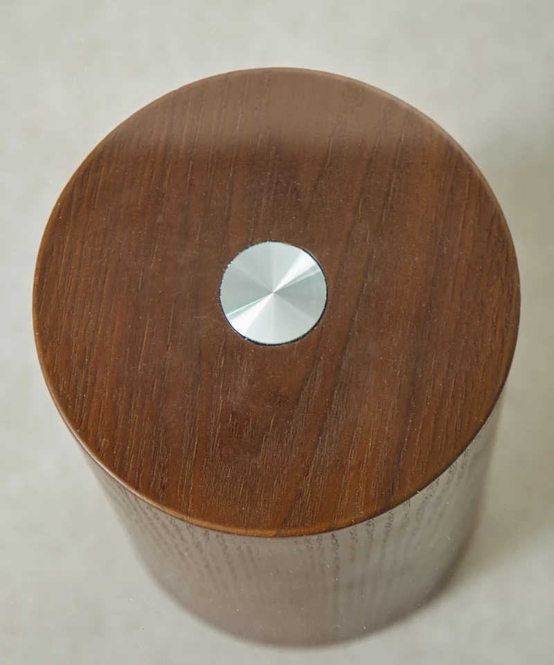 Mesa de Centro Redonda en Cristal Nora (80 cm)