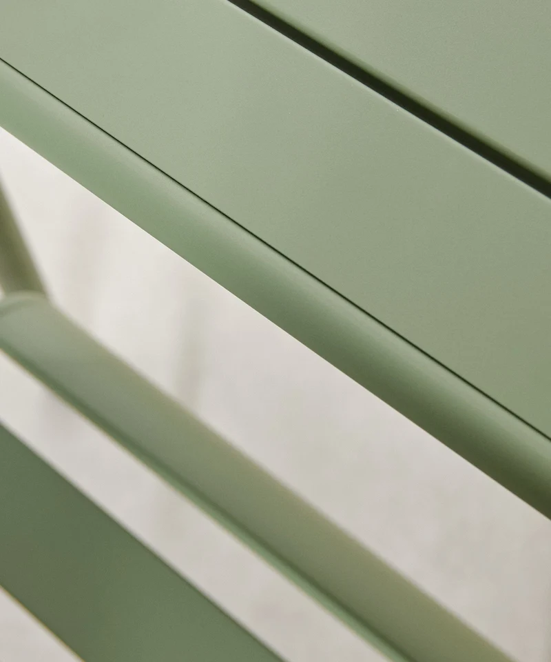 Mesa exterior de metal alargada Sora (140x70 cm)