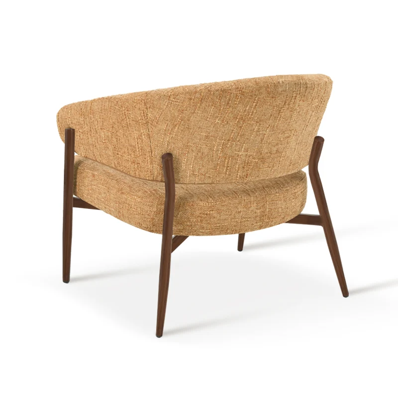 Fauteuil de salon Quinn [Tissu effet lin]
