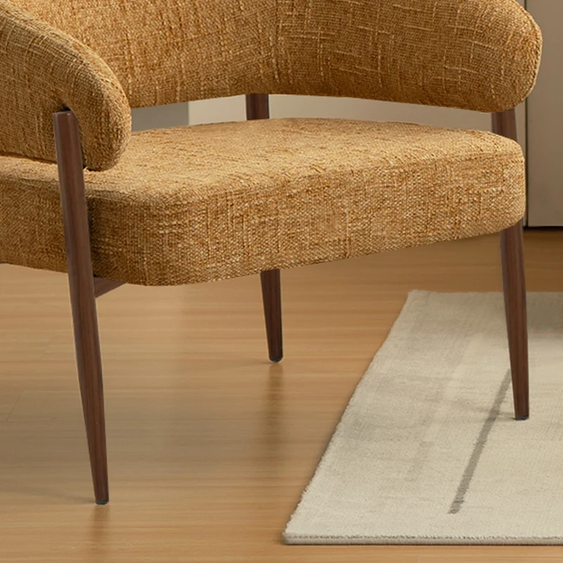 Fauteuil de salon Quinn [Tissu effet lin]