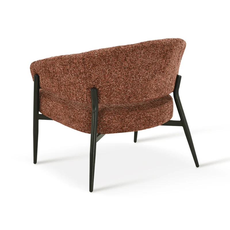 Fauteuil de salon Quinn [Tissu effet lin]