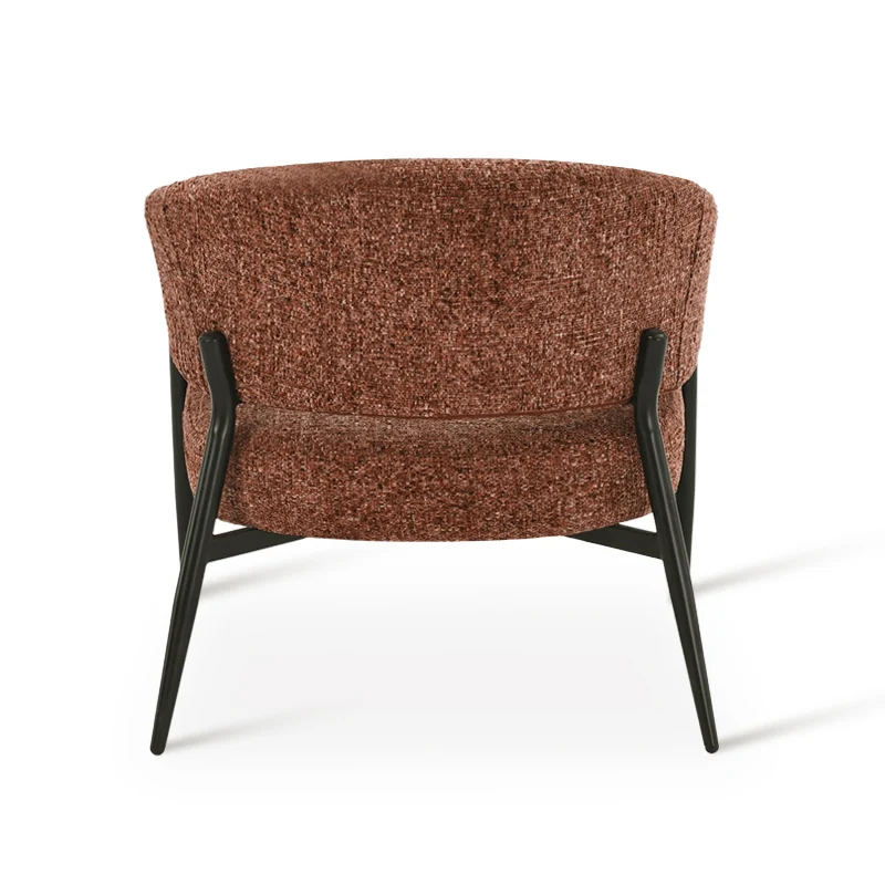 Fauteuil de salon Quinn [Tissu effet lin]