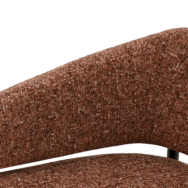 Fauteuil de salon Quinn [Tissu effet lin]