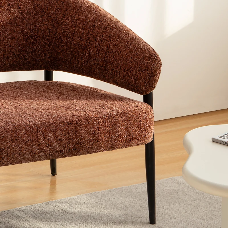 Fauteuil de salon Quinn [Tissu effet lin]