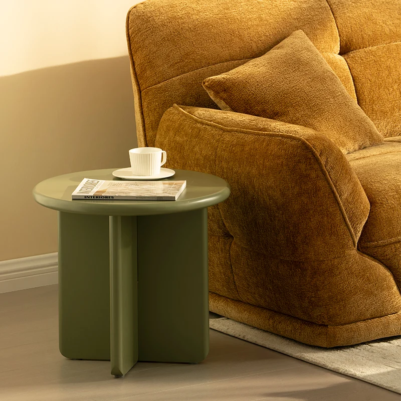 Table d'appoint ronde Chelsea [Vert] [50 cm]