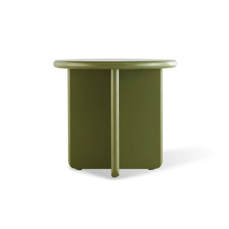 Table d'appoint ronde Chelsea [Vert] [50 cm]