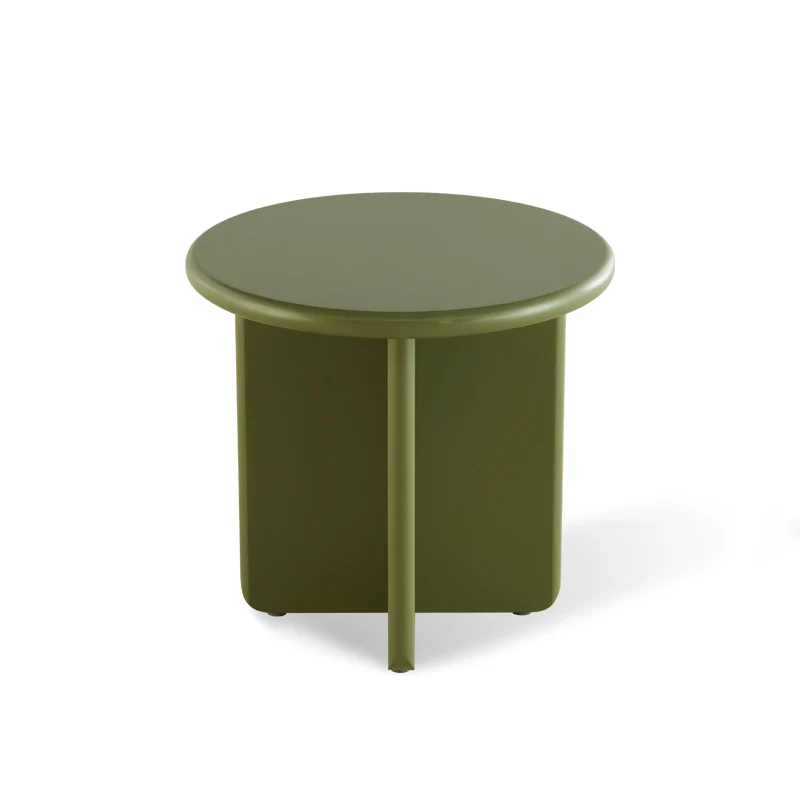 Table d'appoint ronde Chelsea [Vert] [50 cm]