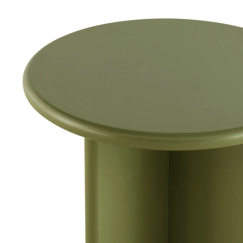 Table d'appoint ronde Chelsea [Vert] [50 cm]
