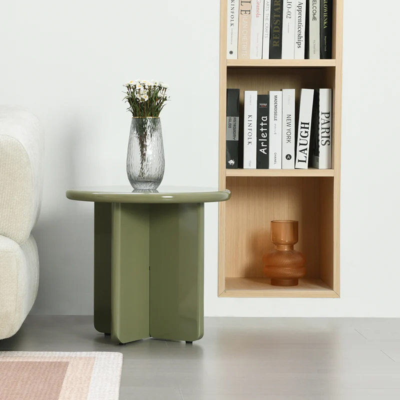 Table d'appoint ronde Chelsea [Vert] [50 cm]