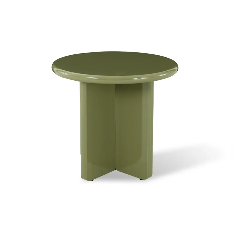 Table d'appoint ronde Chelsea [Vert] [50 cm]