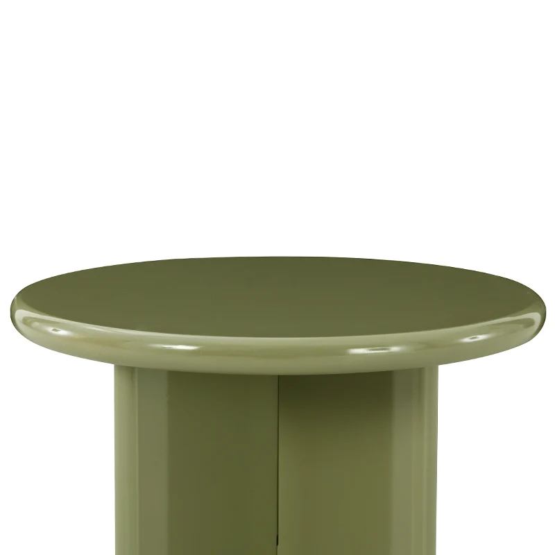 Table d'appoint ronde Chelsea [Vert] [50 cm]