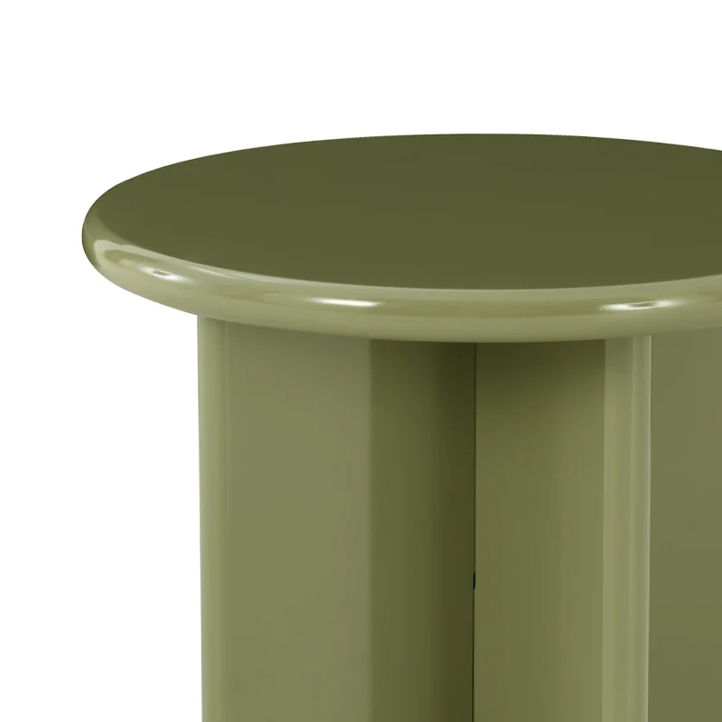 Table d'appoint ronde Chelsea [Vert] [50 cm]