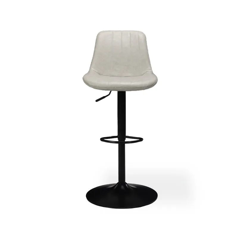 Tabouret De Bar Jarvis AH [Lot de 2] [Simili cuir] [62cm-82cm]