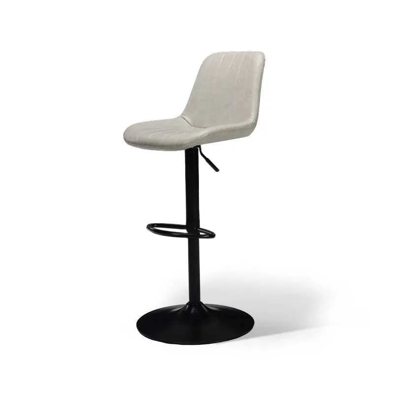 Tabouret De Bar Jarvis AH [Lot de 2] [Simili cuir] [62cm-82cm]