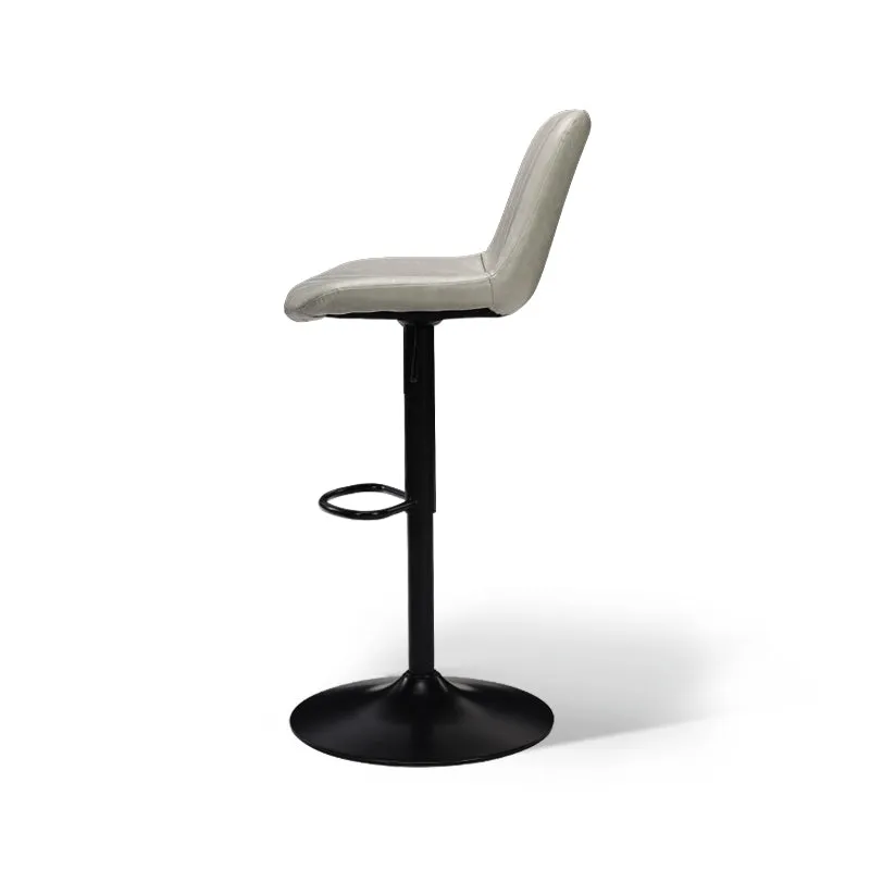 Tabouret De Bar Jarvis AH [Lot de 2] [Simili cuir] [62cm-82cm]
