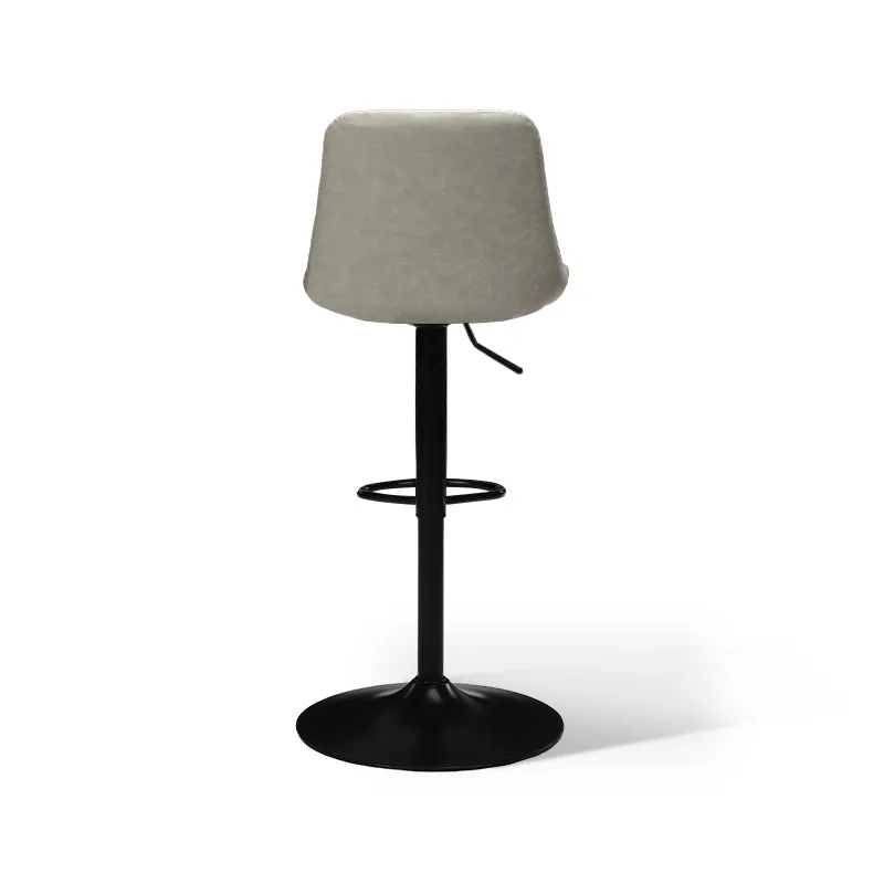 Tabouret De Bar Jarvis AH [Lot de 2] [Simili cuir] [62cm-82cm]