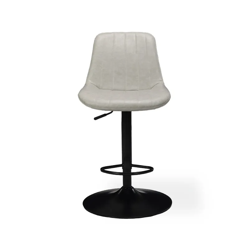 Tabouret De Bar Jarvis AH [Lot de 2] [Simili cuir] [62cm-82cm]